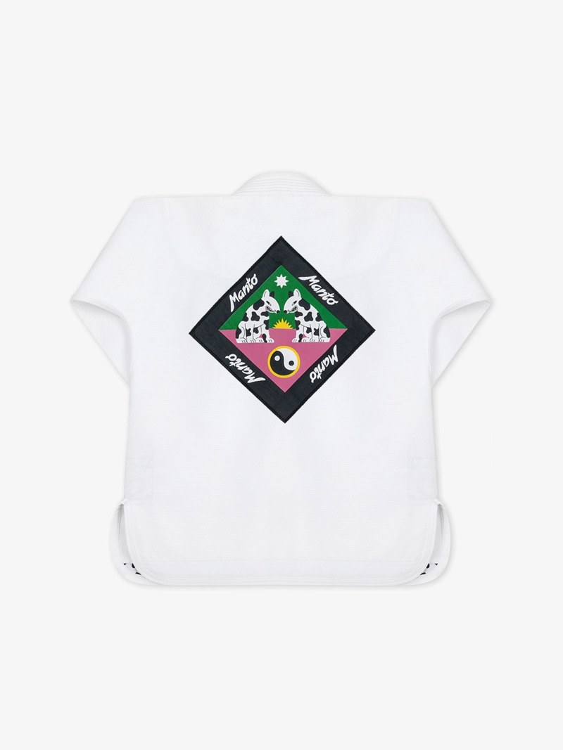 MANTO DOGS Youth BJJ Gi white